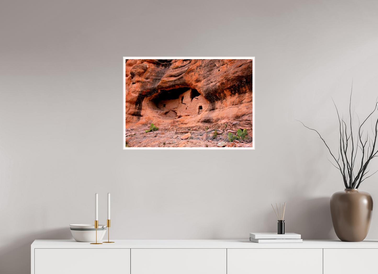 Gila Ruins – A Glimpse into Ancient Ingenuity Nature Photography Print