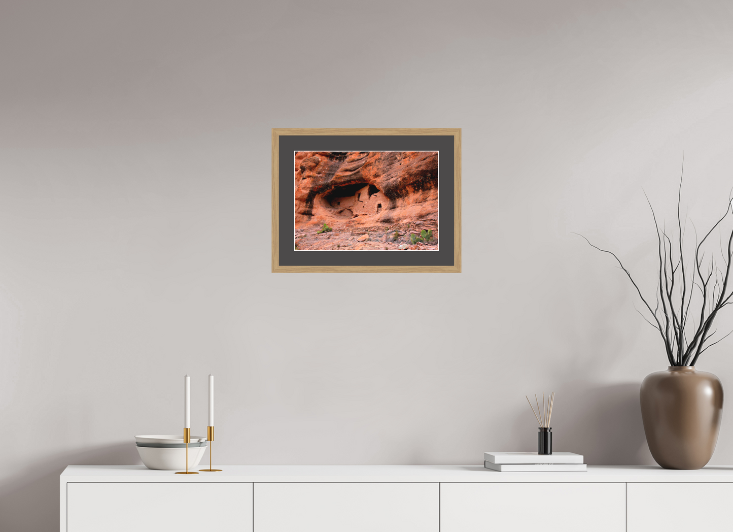 Gila Ruins – A Glimpse into Ancient Ingenuity Nature Photography Print
