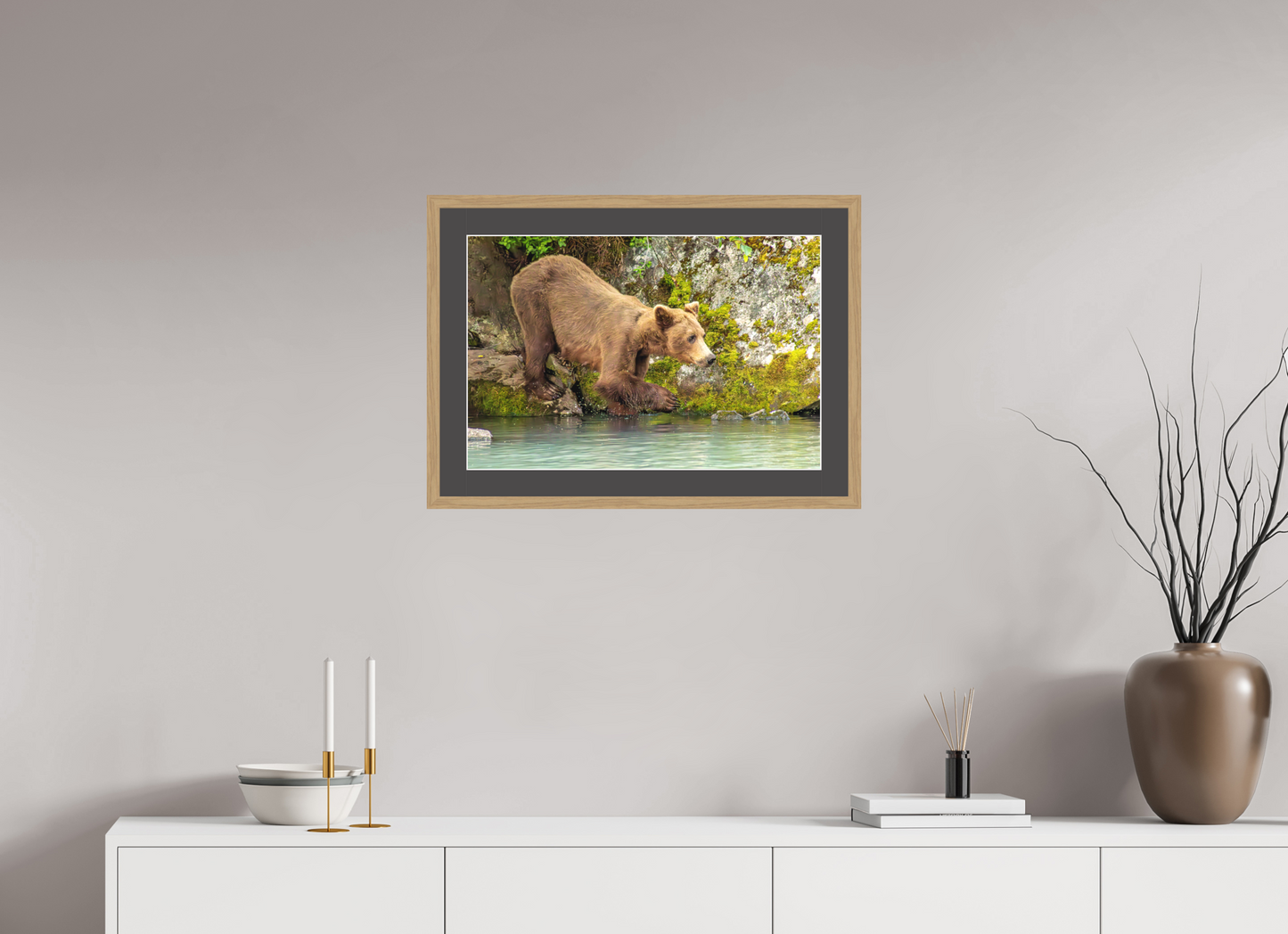 Testing the Waters Nature Photography Print