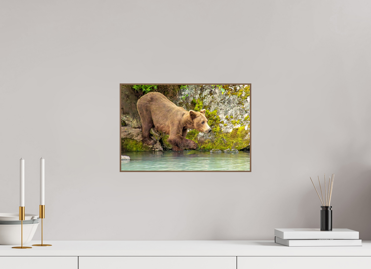 Testing the Waters Nature Photography Print