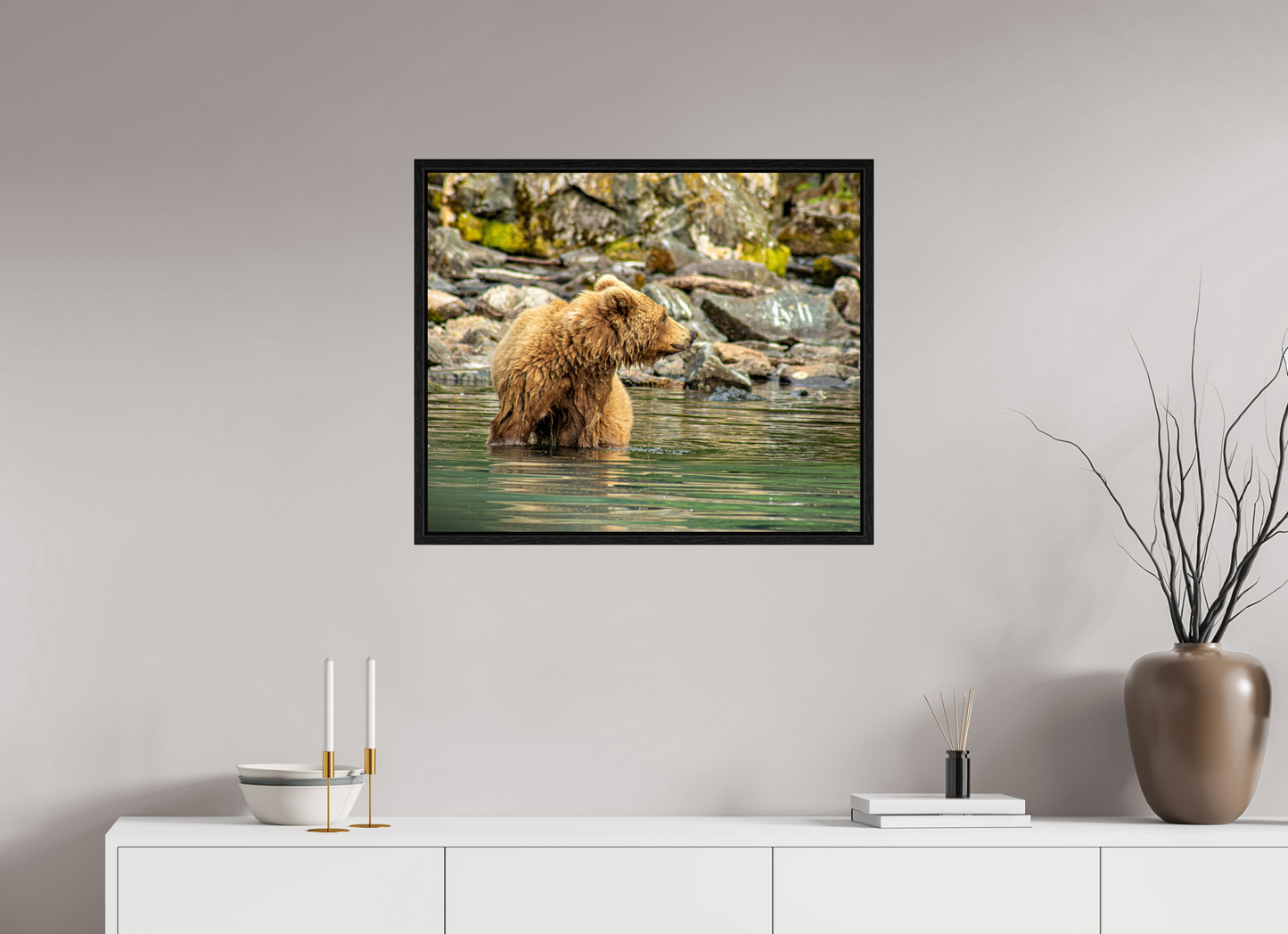 Watchful Momma Nature Photography Print