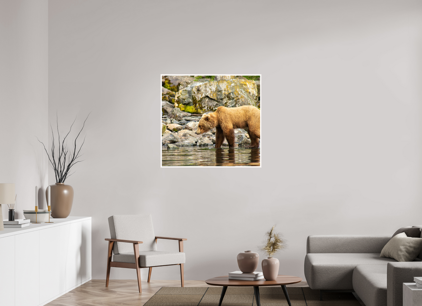 Looking for Dinner Nature Photography Print