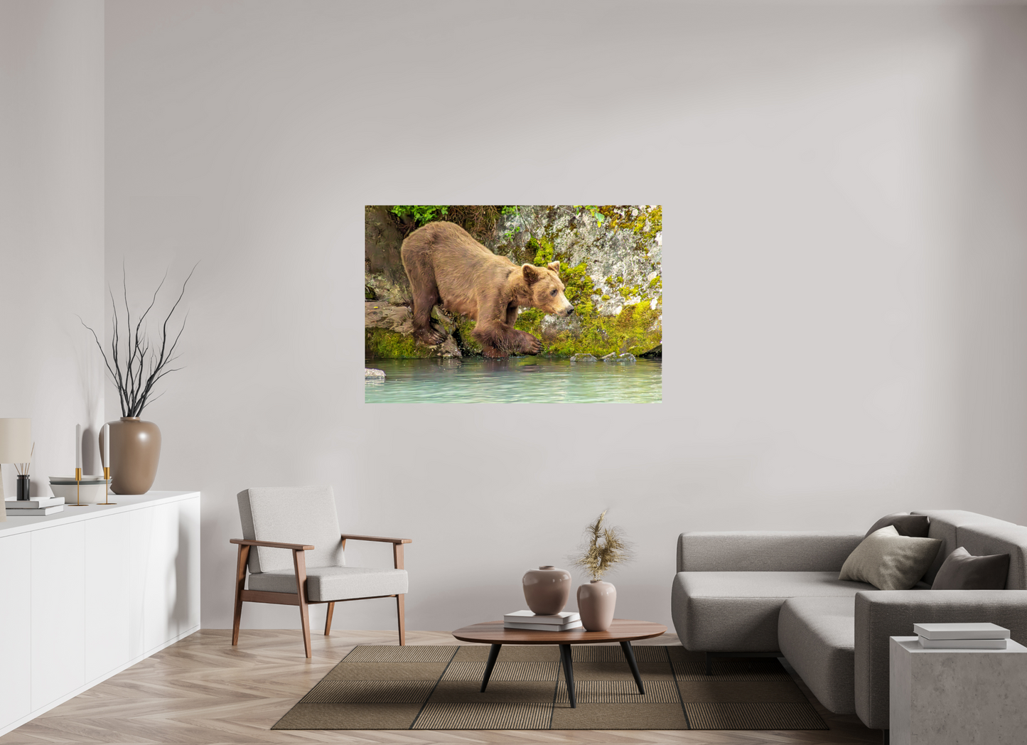 Testing the Waters Nature Photography Print