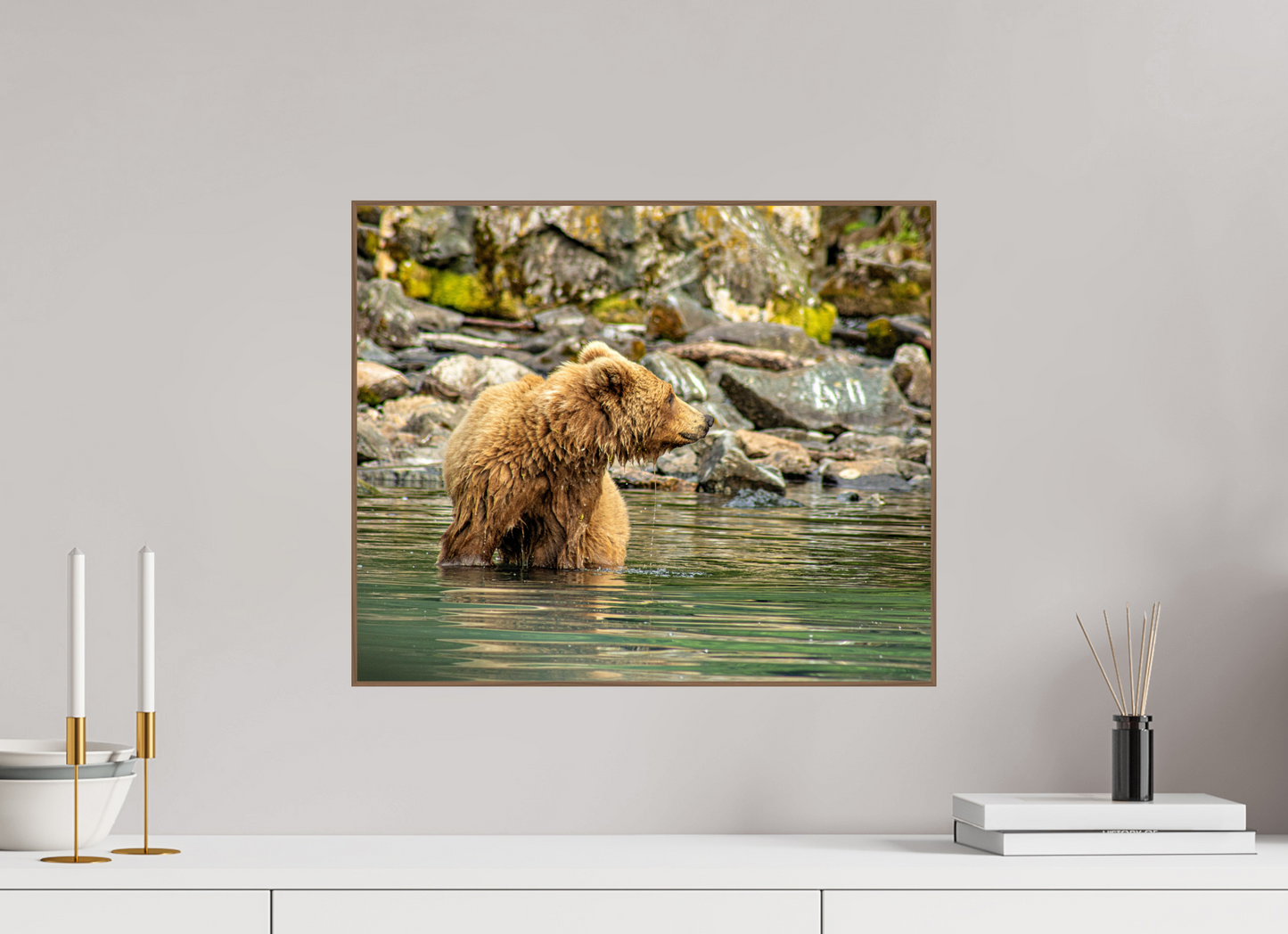 Watchful Momma Nature Photography Print