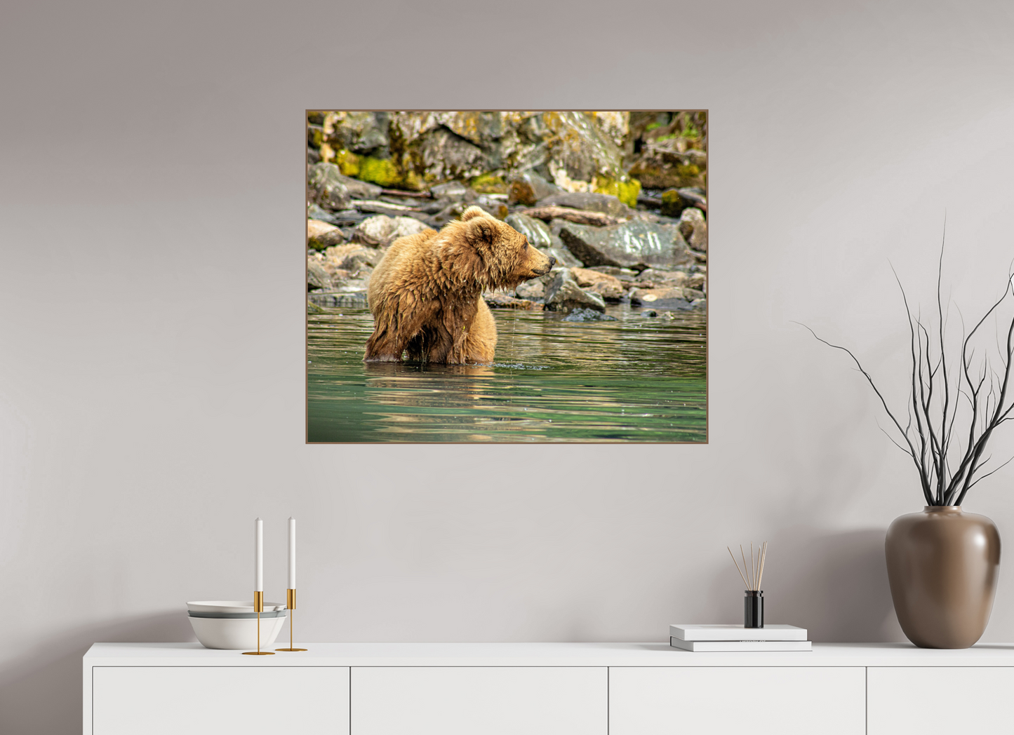 Watchful Momma Nature Photography Print