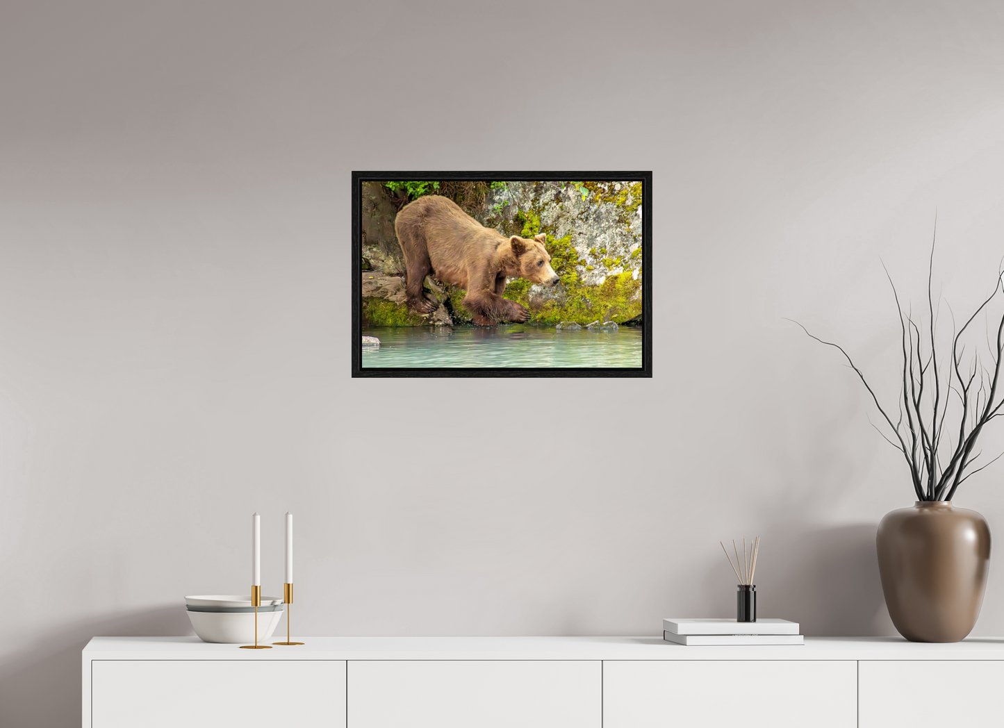 Testing the Waters Nature Photography Print