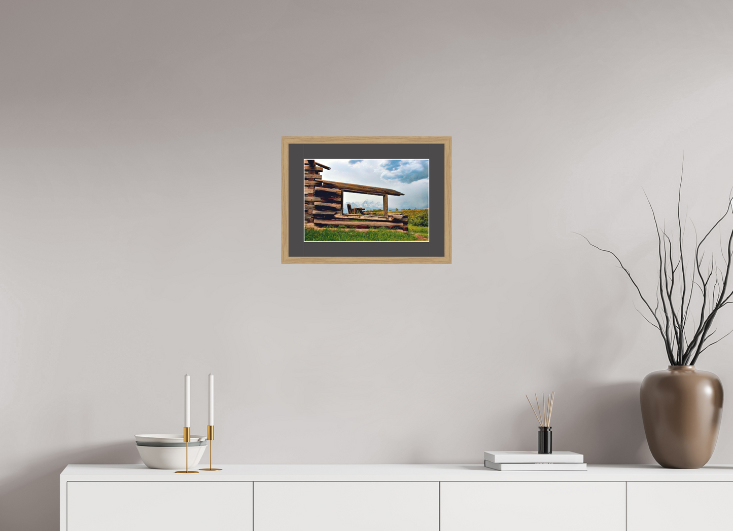 Cabin with a View Nature Photography Print