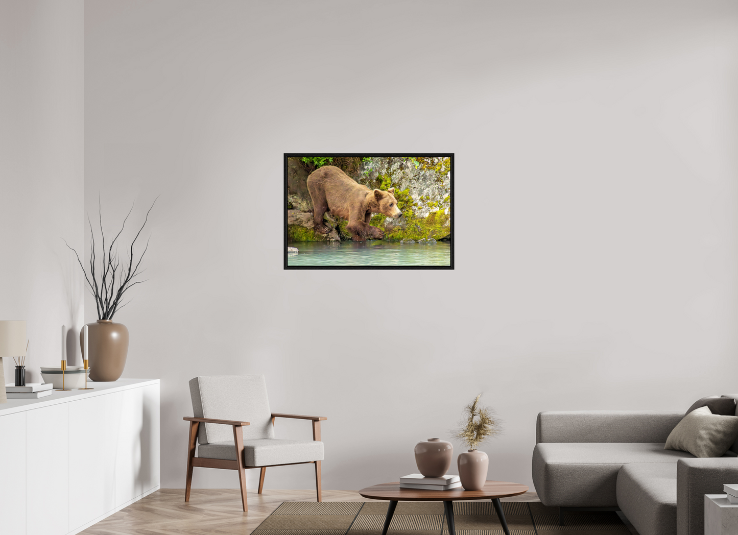 Testing the Waters Nature Photography Print