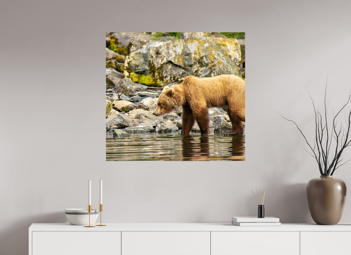 Looking for Dinner Nature Photography Print