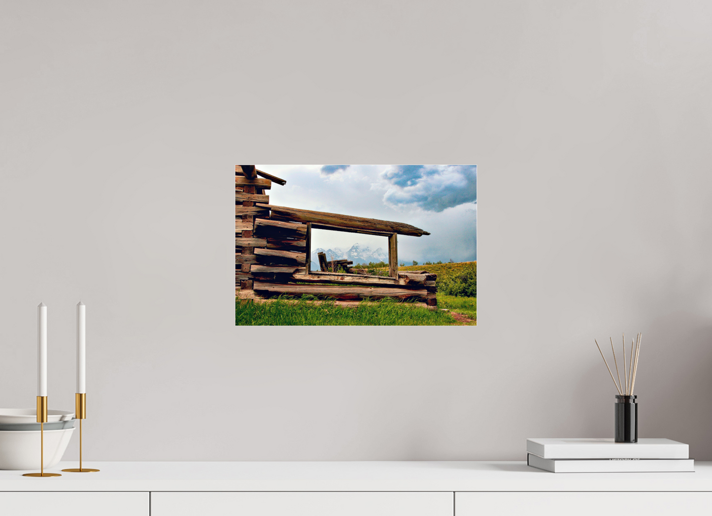 Cabin with a View Nature Photography Print