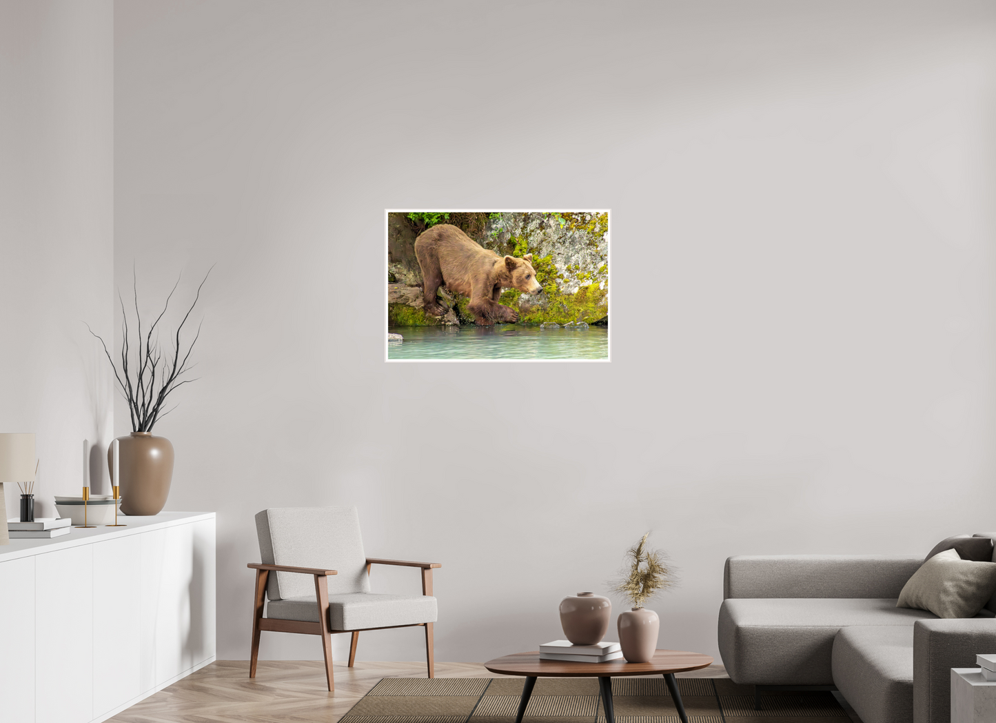 Testing the Waters Nature Photography Print