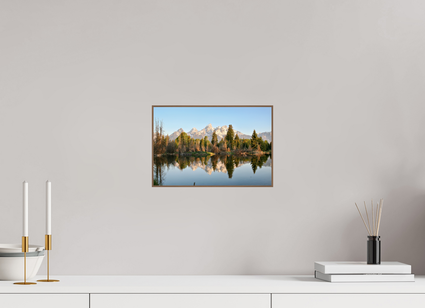 Where the Tetons Wait Nature Photography Print