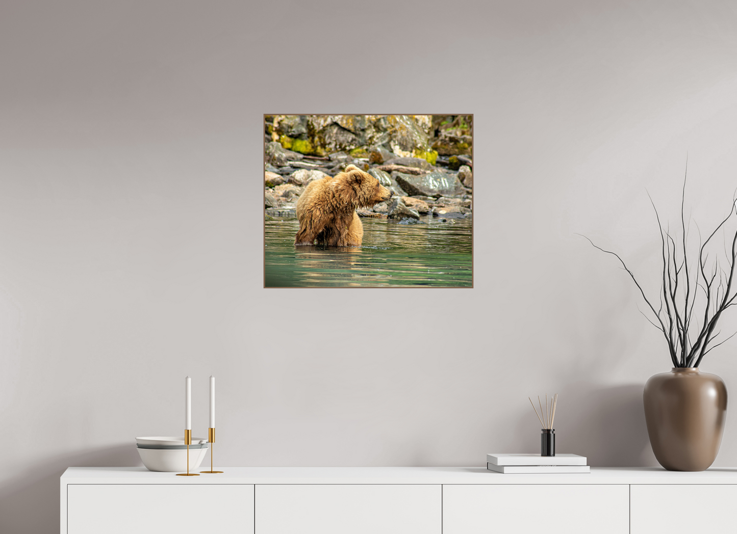 Watchful Momma Nature Photography Print
