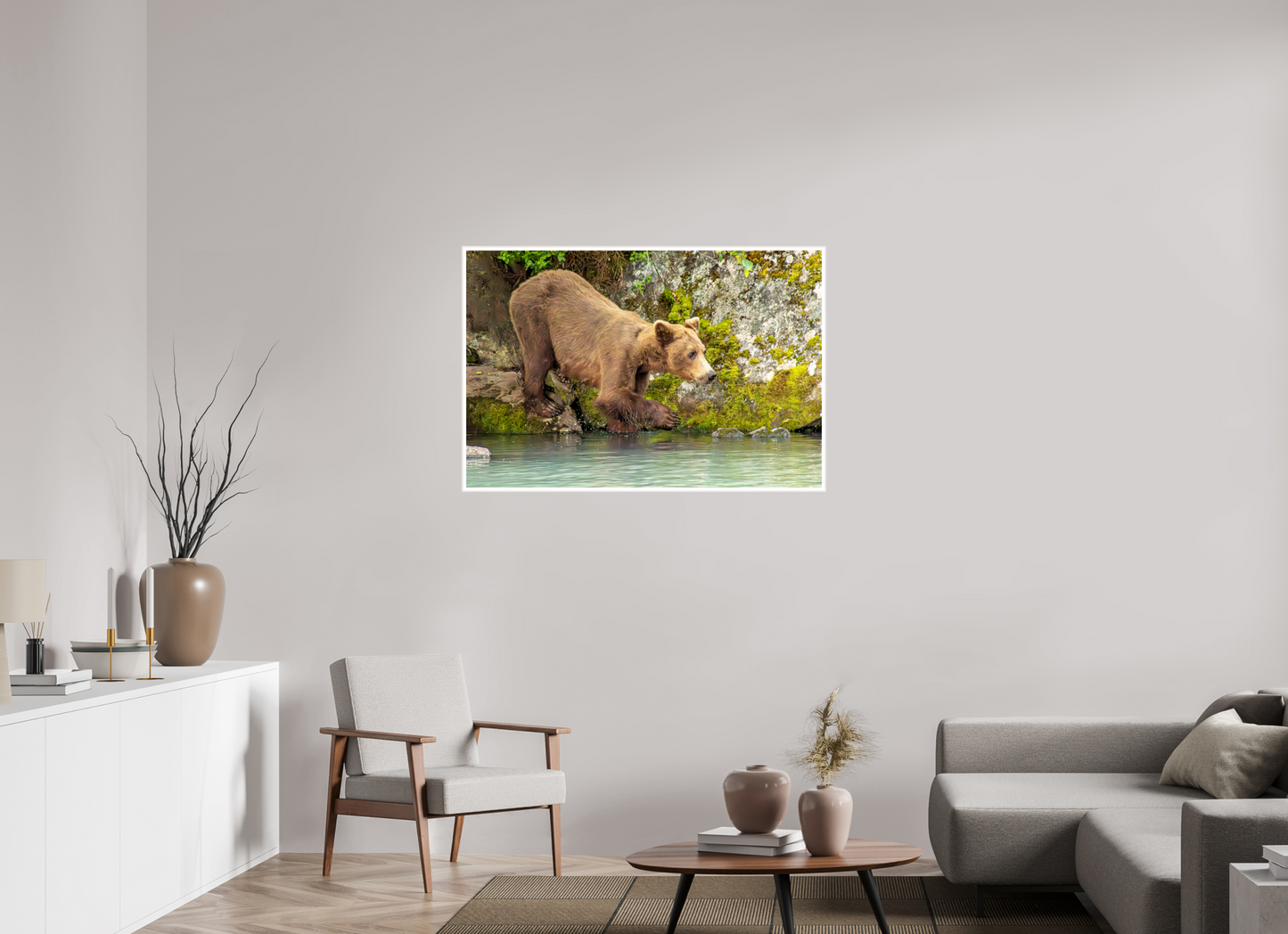 Testing the Waters Nature Photography Print