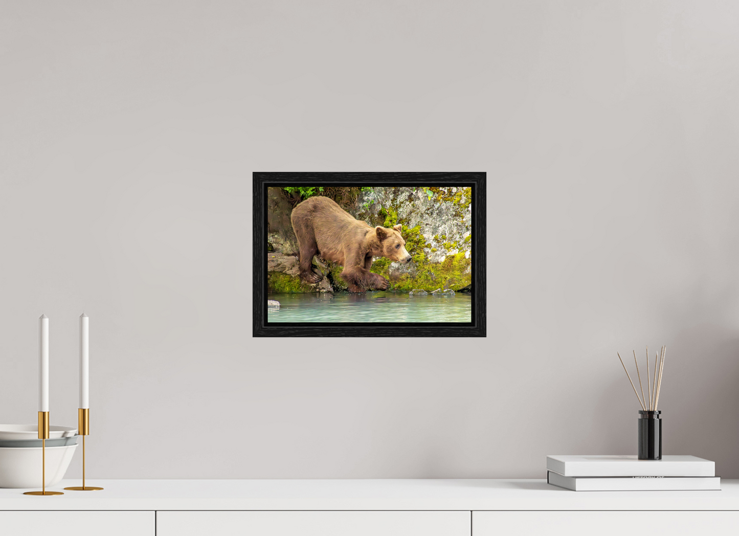 Testing the Waters Nature Photography Print