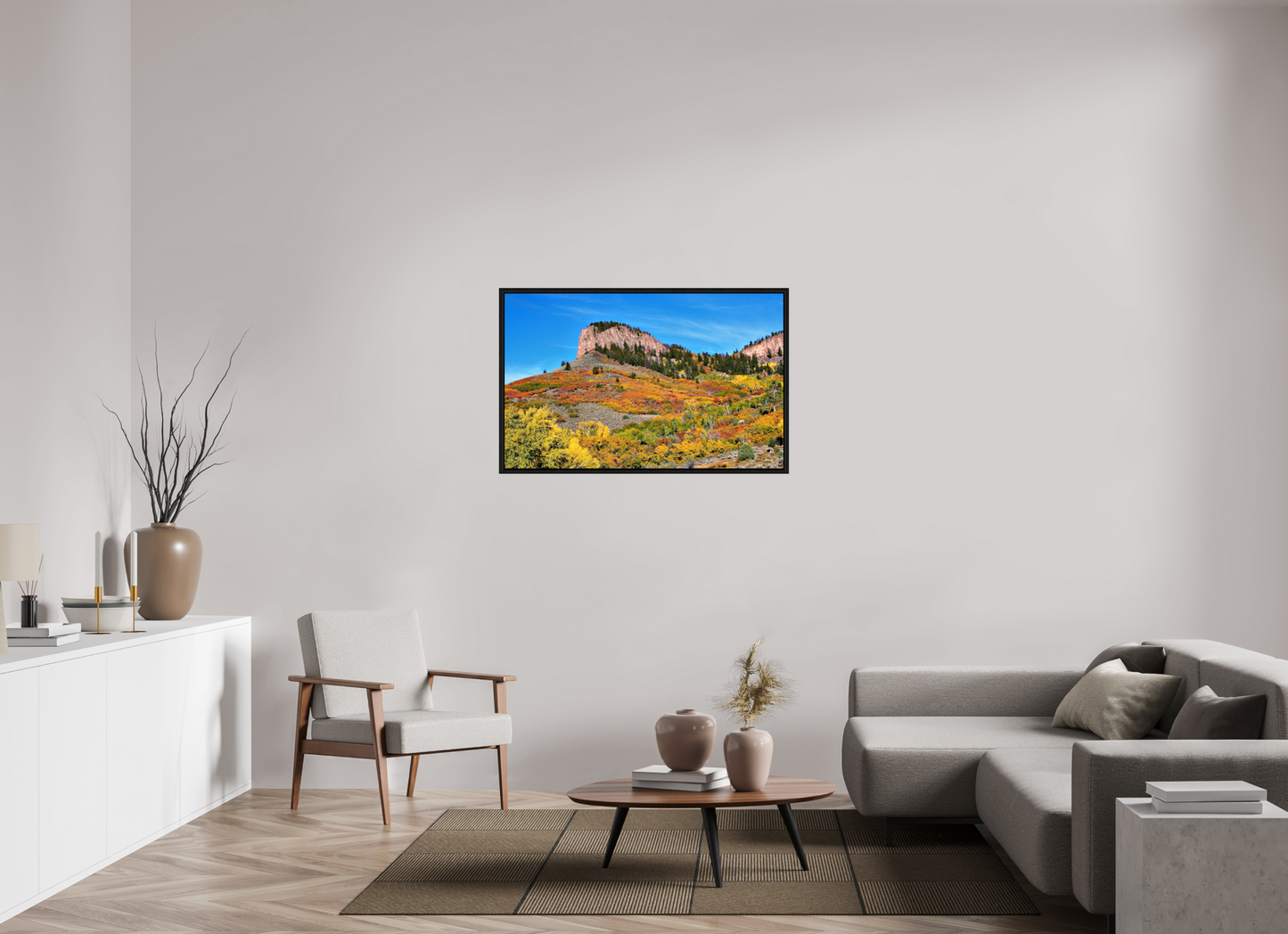 Blue Mesa Point – Autumn’s Boldest Brushstroke Nature Photography Print
