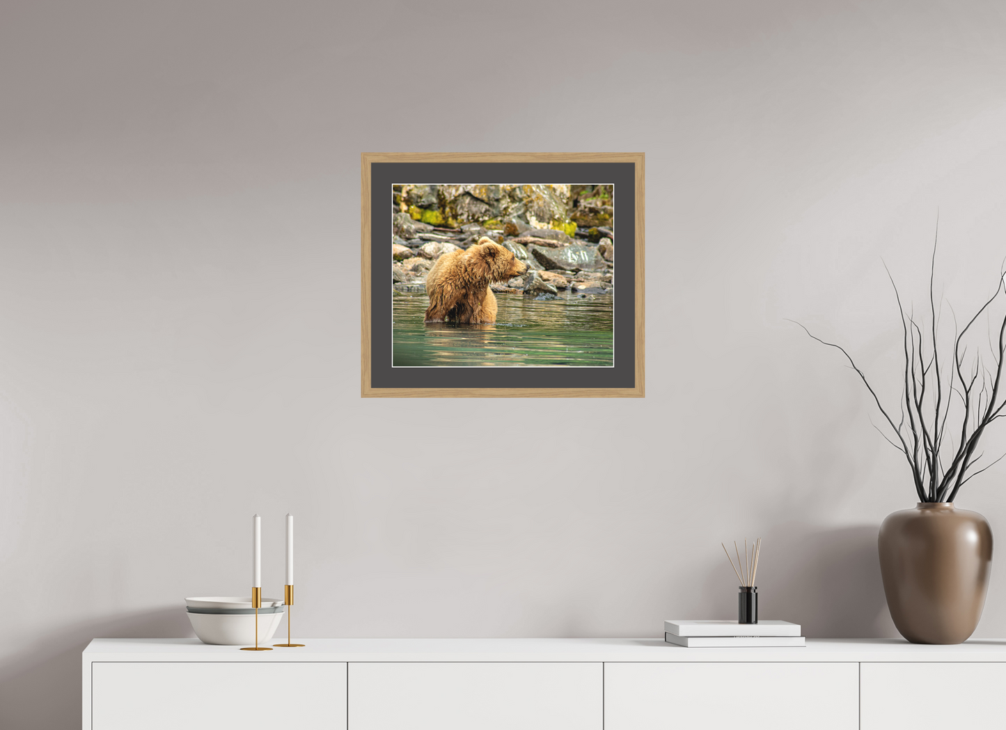 Watchful Momma Nature Photography Print