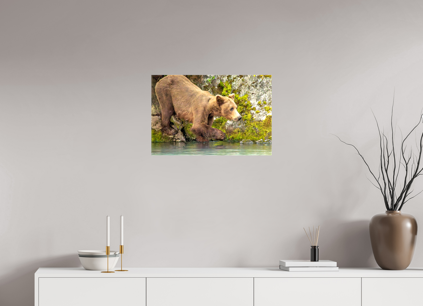 Testing the Waters Nature Photography Print
