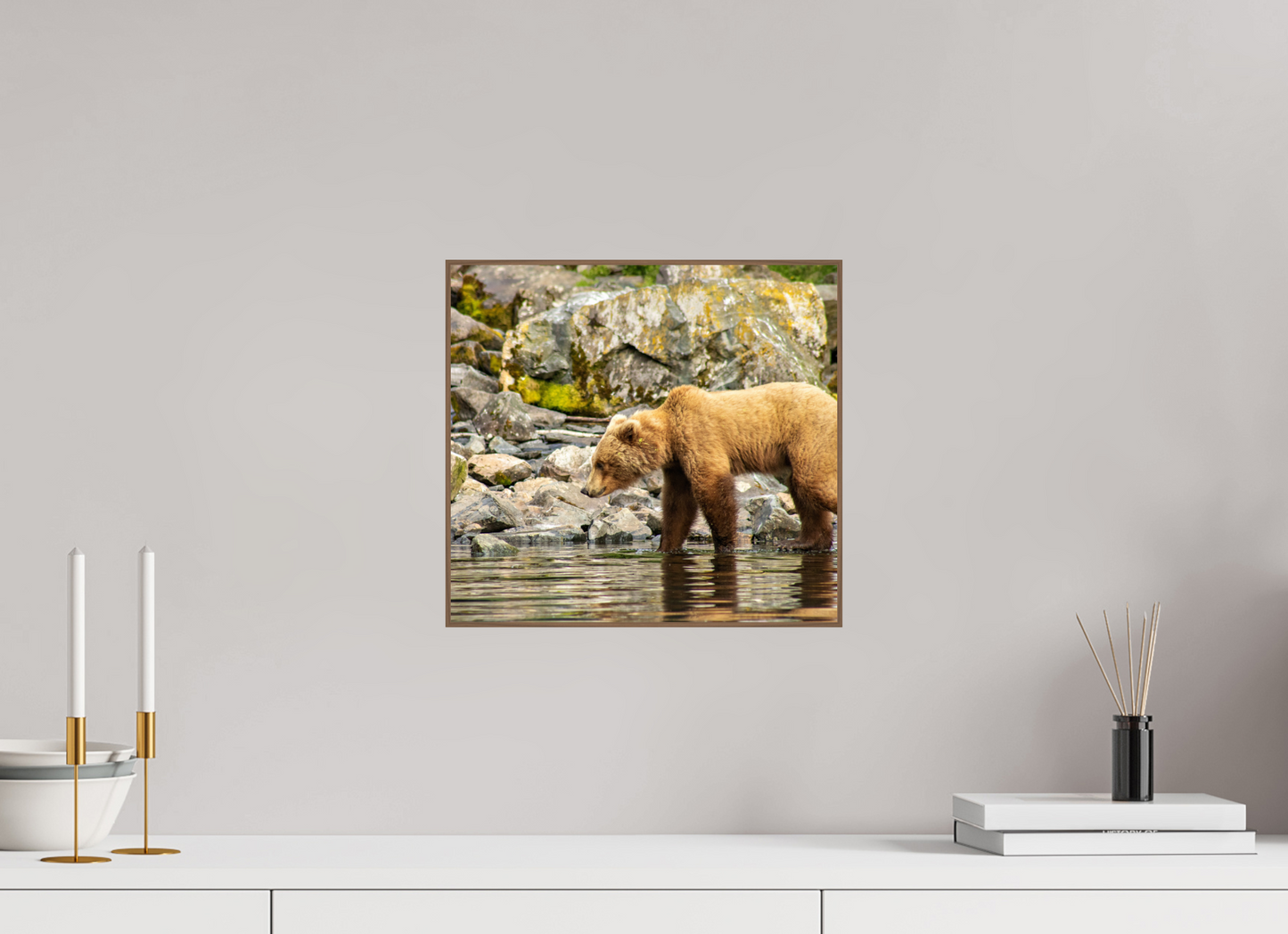 Looking for Dinner Nature Photography Print