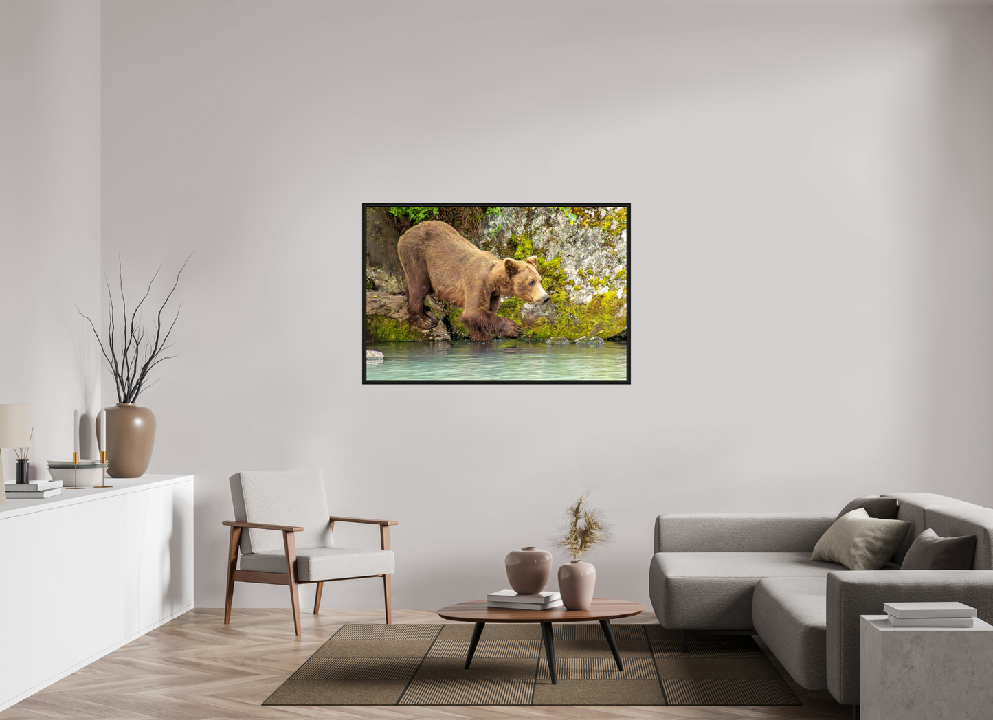 Testing the Waters Nature Photography Print