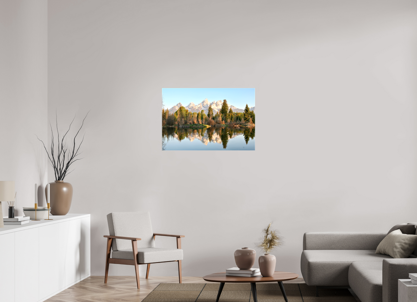 Where the Tetons Wait Nature Photography Print