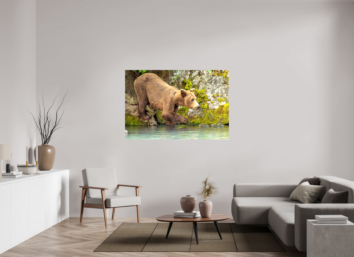 Testing the Waters Nature Photography Print