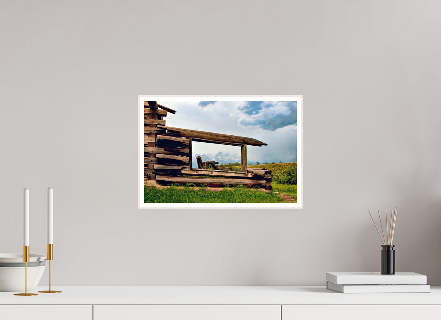 Cabin with a View Nature Photography Print