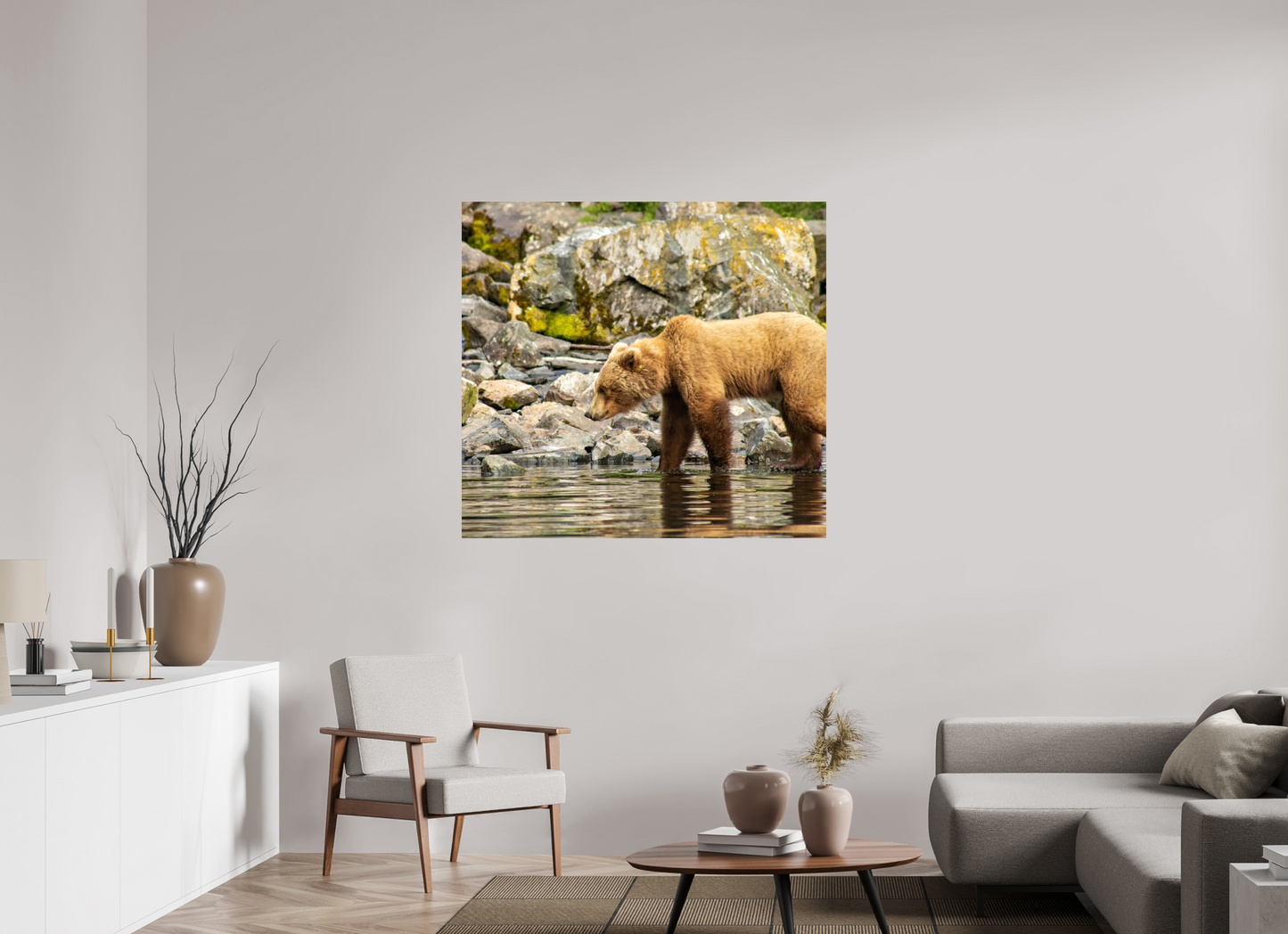 Looking for Dinner Nature Photography Print