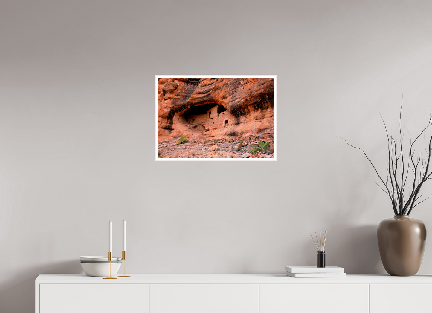 Gila Ruins – A Glimpse into Ancient Ingenuity Nature Photography Print