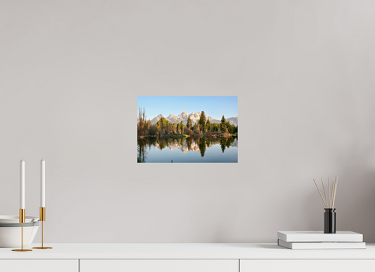 Where the Tetons Wait Nature Photography Print