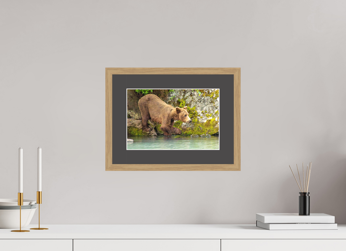 Testing the Waters Nature Photography Print