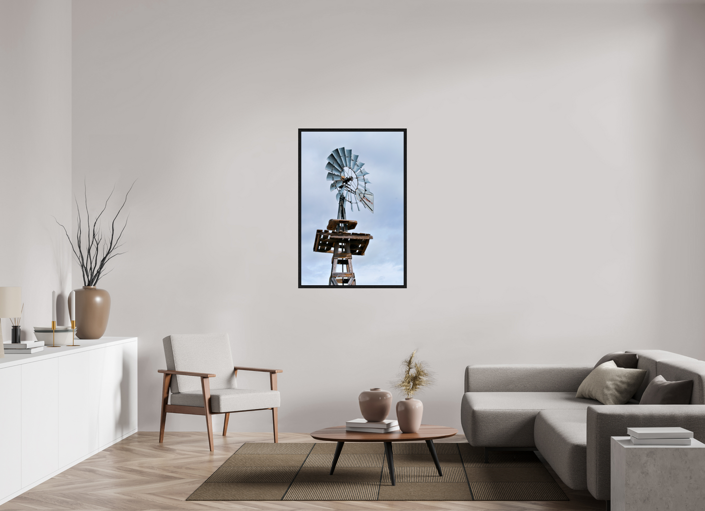 Rustic Windmill – A Tribute to Timeless Americana