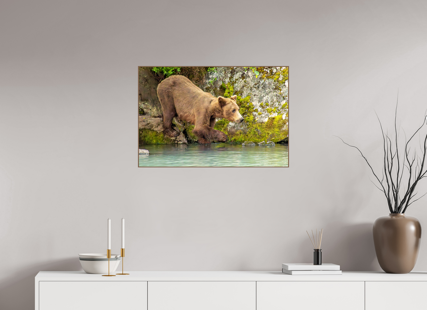 Testing the Waters Nature Photography Print