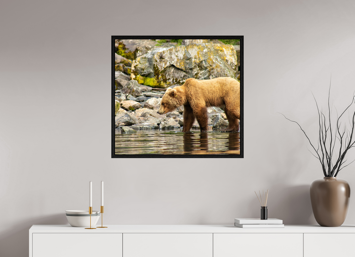 Looking for Dinner Nature Photography Print