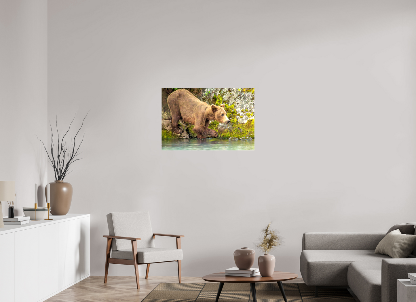 Testing the Waters Nature Photography Print
