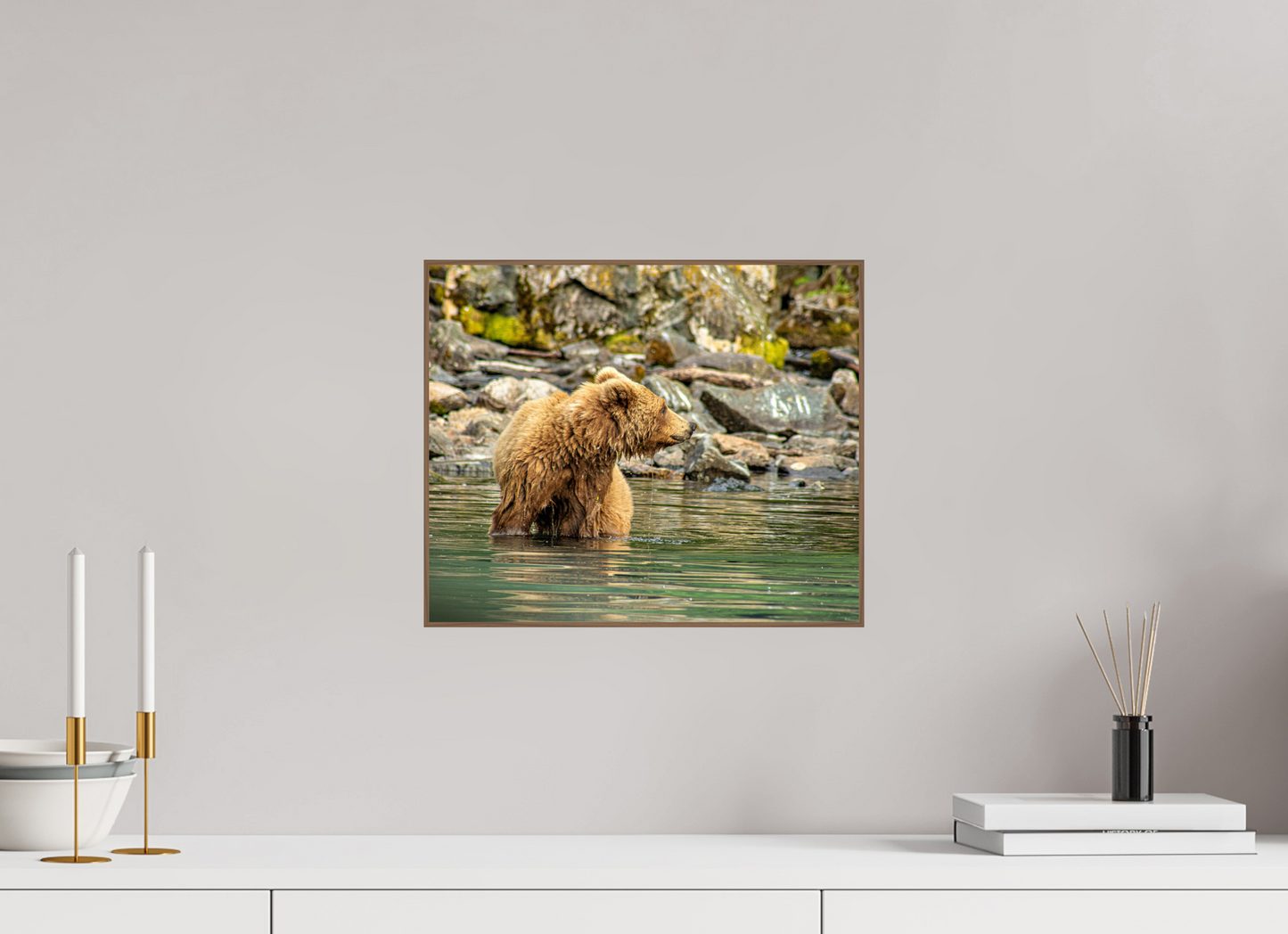 Watchful Momma Nature Photography Print