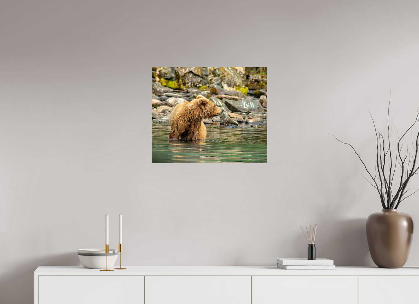 Watchful Momma Nature Photography Print