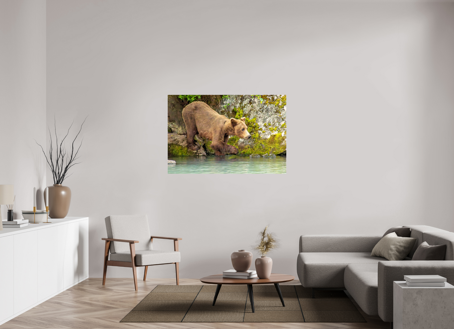 Testing the Waters Nature Photography Print