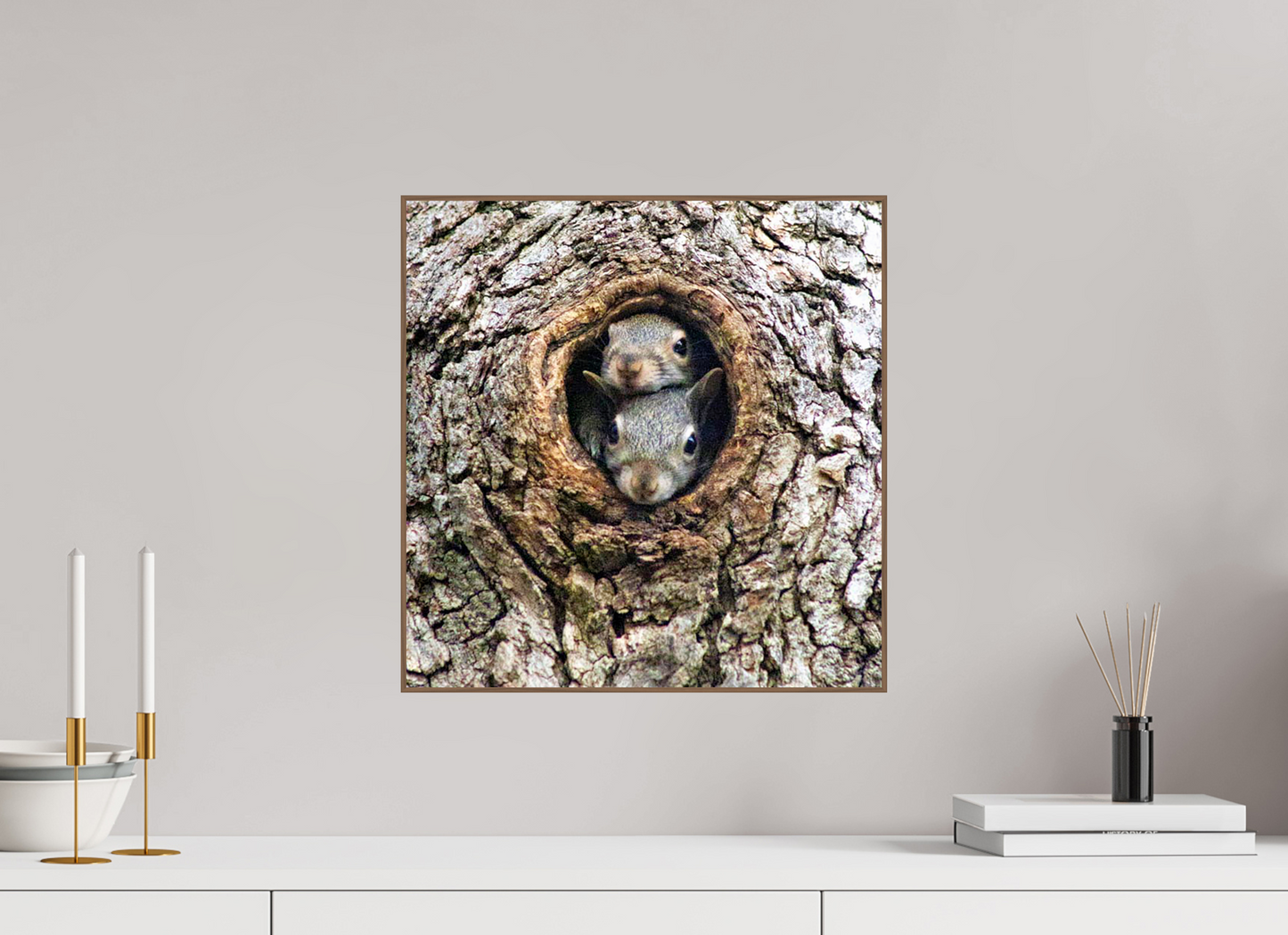 Curious Peek Nature Photography Print