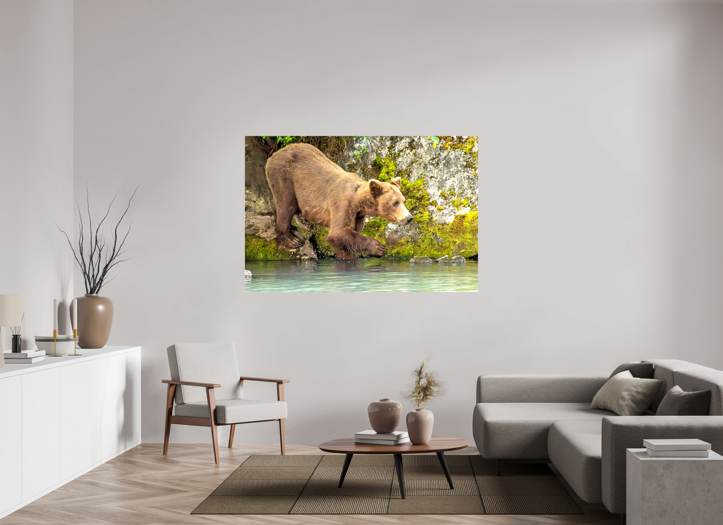 Testing the Waters Nature Photography Print