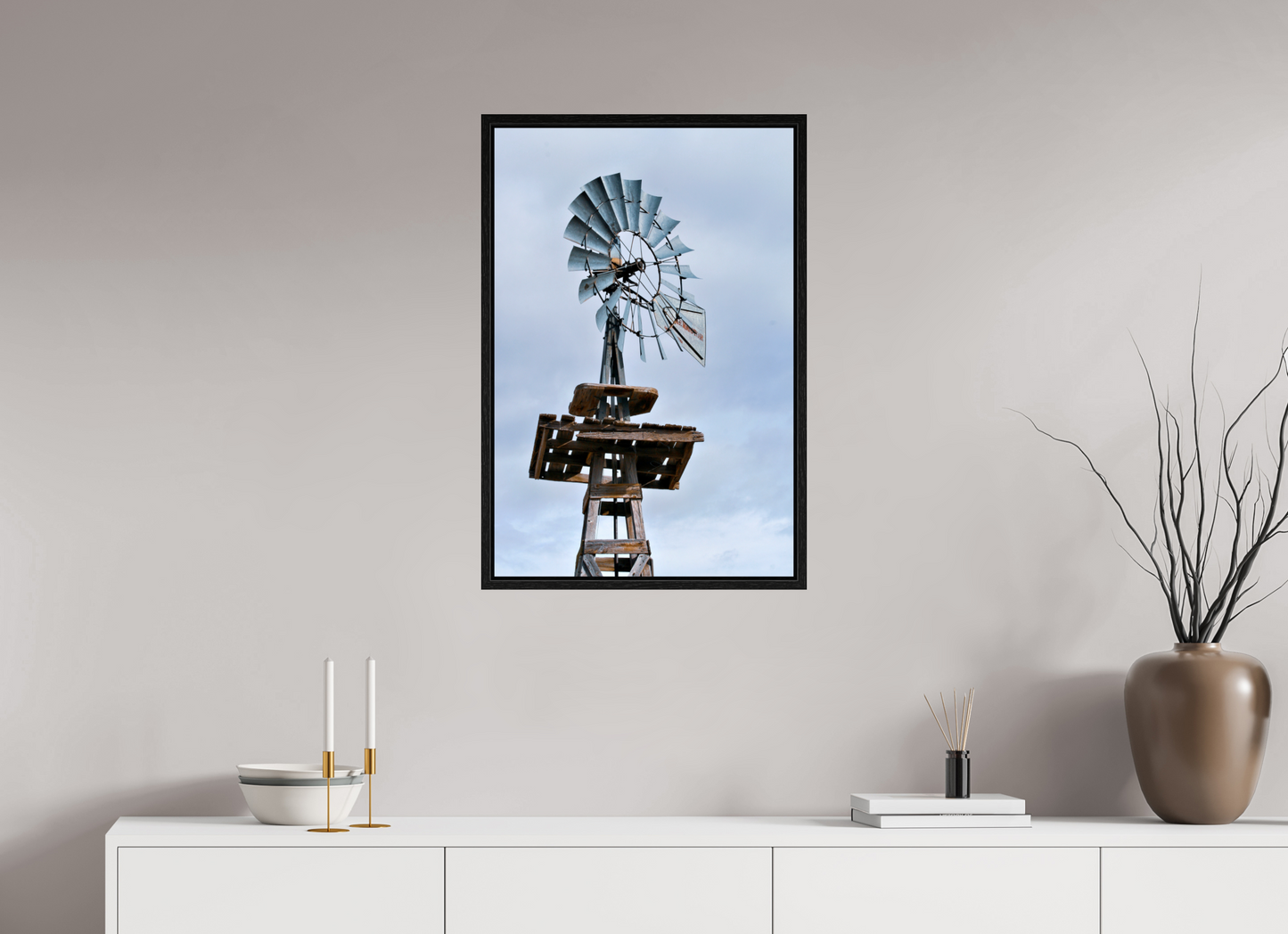 Rustic Windmill – A Tribute to Timeless Americana
