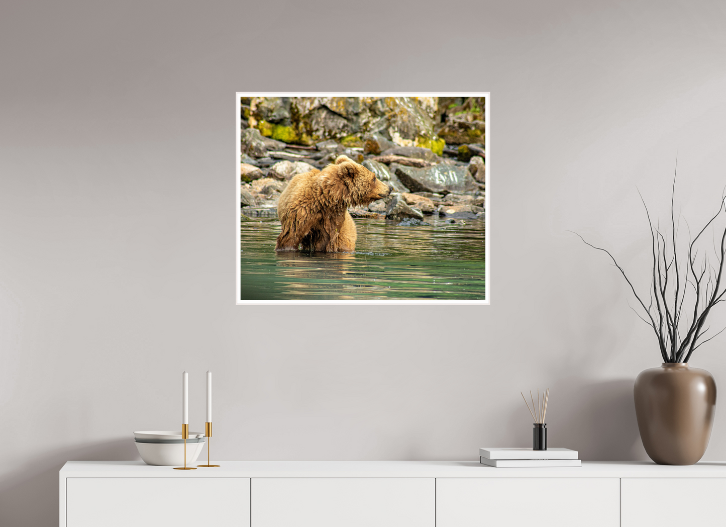 Watchful Momma Nature Photography Print
