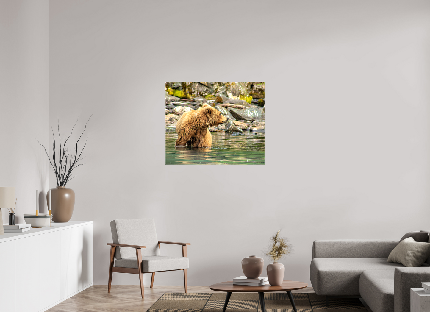 Watchful Momma Nature Photography Print