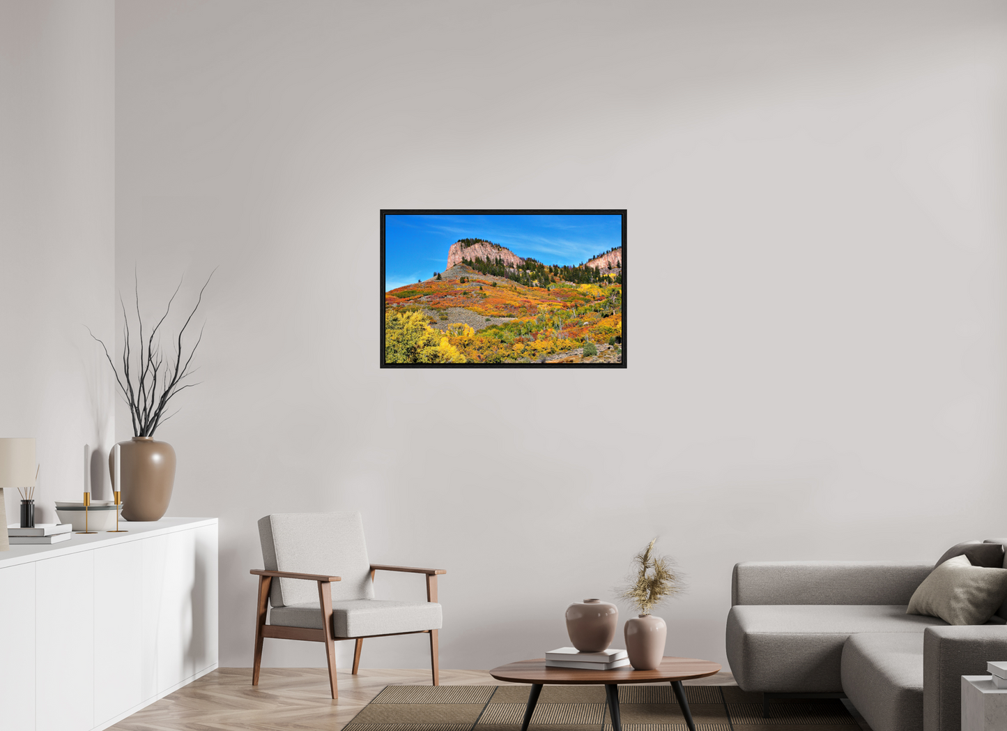 Blue Mesa Point – Autumn’s Boldest Brushstroke Nature Photography Print