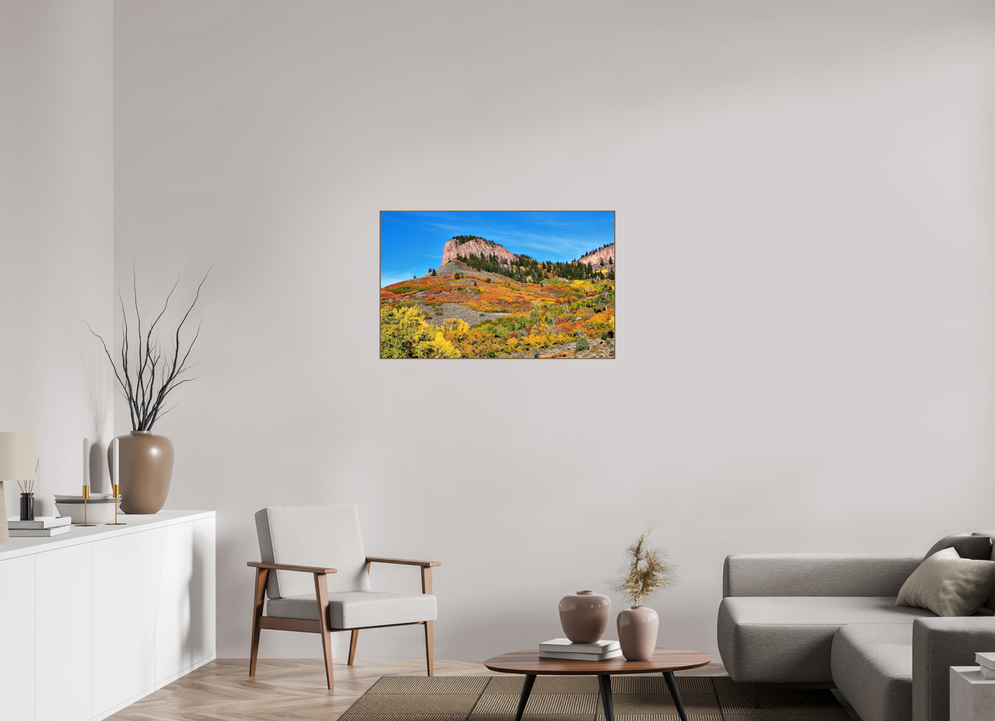 Blue Mesa Point – Autumn’s Boldest Brushstroke Nature Photography Print