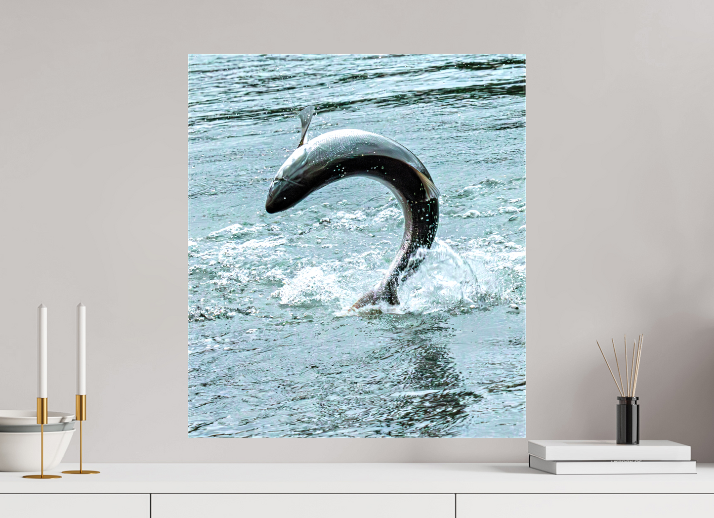Hooked on the Wild Nature Photography Print