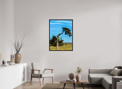 30 x 40″, Floater Frame with black oak frame - ready to hang Still Standing and Reaching for the Sky Nature Photography Print