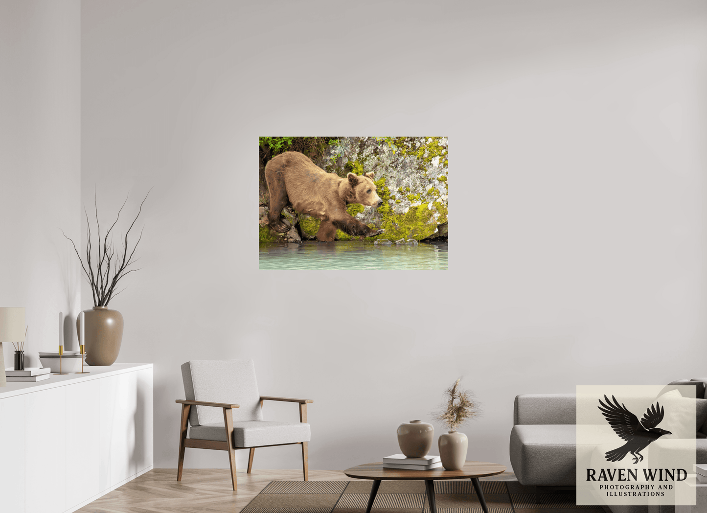 44 x 31″, Photo Print On Fuji Crystal DP II - unframed Momma on a Mission Nature Photography Print