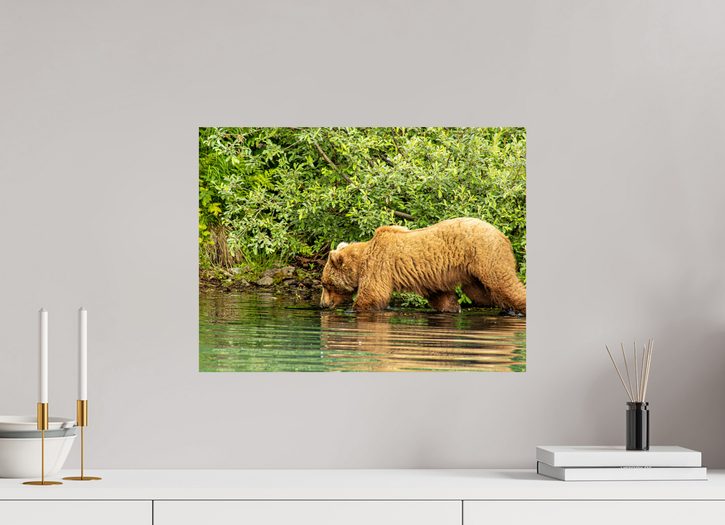 Fishing Takes Patience Nature Photography Print