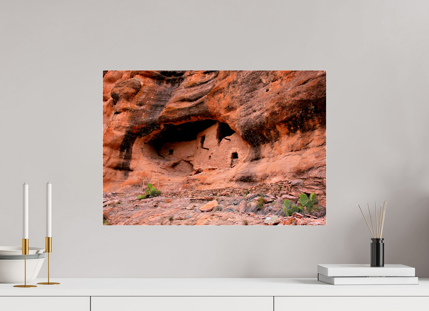 Gila Ruins – A Glimpse into Ancient Ingenuity Nature Photography Print